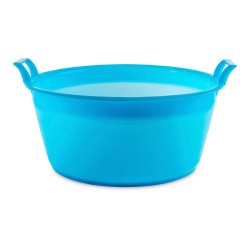 Barreño redondo azul ø50 x 25,5 cm 28 l