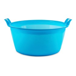 Barreño redondo azul ø55 x 26,5 cm 40 l