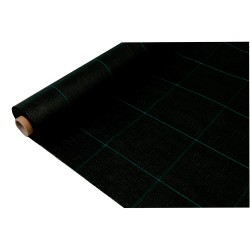 Malla antihierba 100 gr/m 2 x 10 m color negra