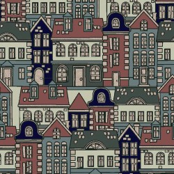 Mantel antimanchas town 140 x 140 cm