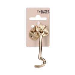 Aldabilla barco 75mm latón pulido