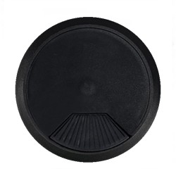 Tapón pasacables tpc01 ø60 x 22 mm negro, blister