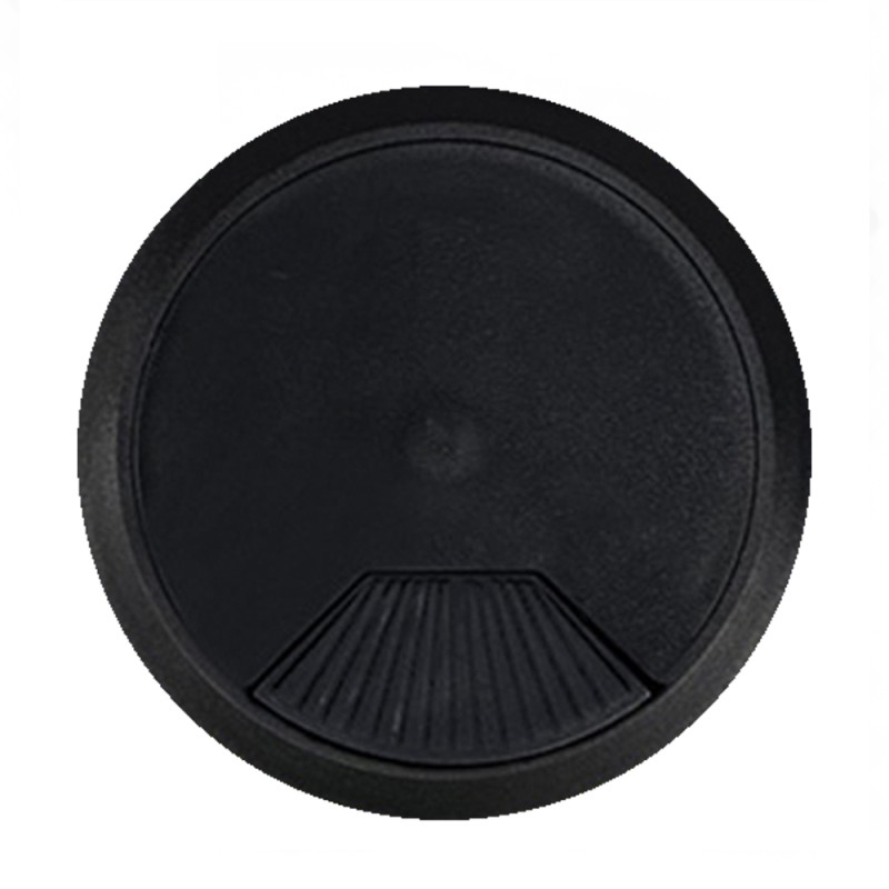 Tapón pasacables tpc01 ø60 x 22 mm negro, blister