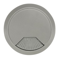 Tapón pasacables tpc01 ø60 x 22 mm gris, blister