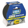 Cinta americana negro extra resistente 50 mm x 10 m