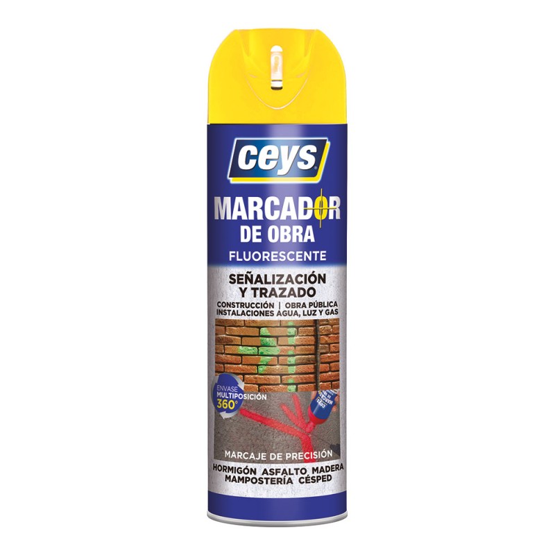 Marcador obra amarillo 500 ml