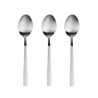 Cuchara de acero inoxidable reciclado mate root 3 uds