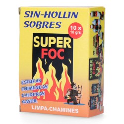 Deshollinador sin-hollin caja con 10 sobres
