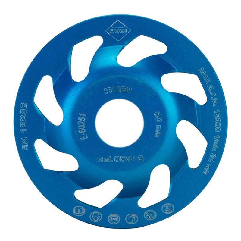 Muela desbaste fan cup para hormigón ø100 mm