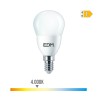 Bombilla esferica led e14 7 w 806 lm 4000 k luz dia ø4,8 x 9,5 cm