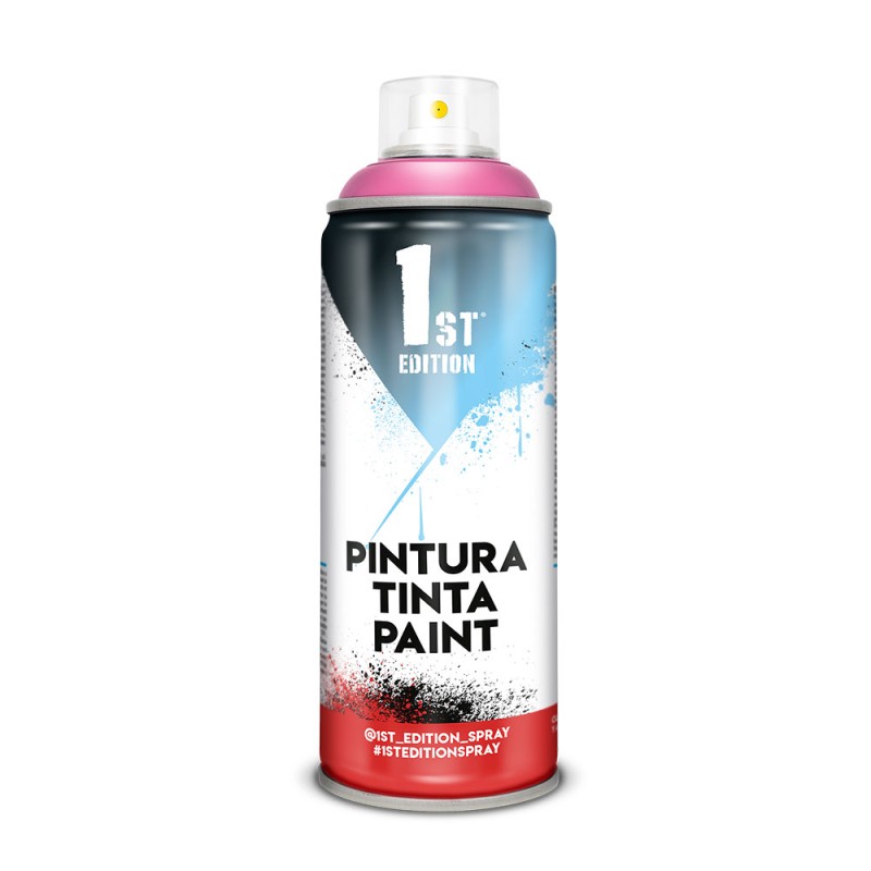 Pintura alquídica spray 520 cc ref 647 rosa chicle mate 300 ml