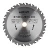 Disco de sierra circular ct, ø160 mm x 20 dientes