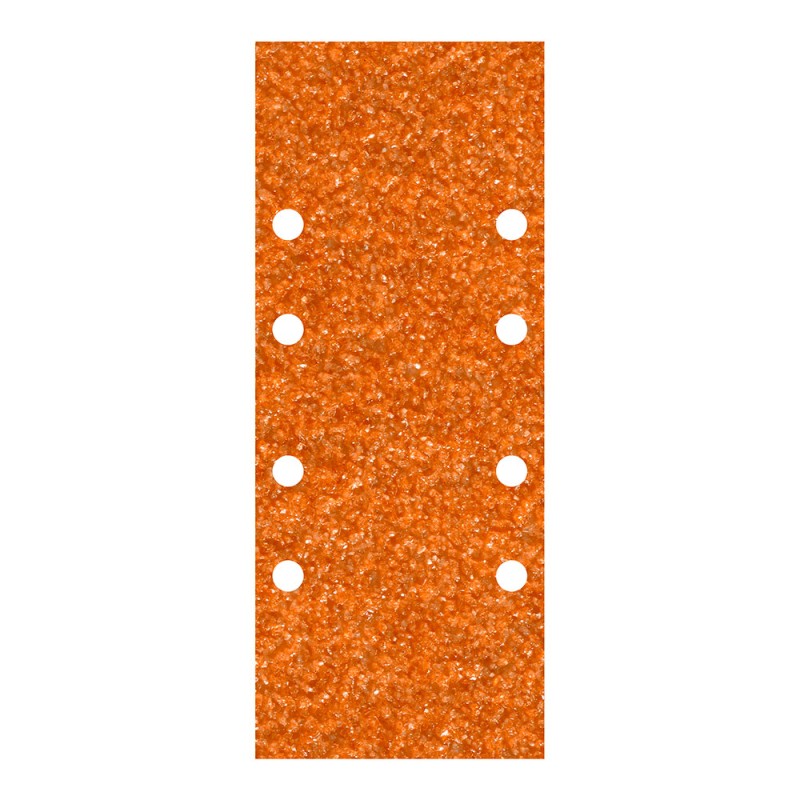 Hojas de lijar de corindón, 93 x 230 mm, grano80, set 5 uds