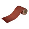 Rollo de papel abrasivo adhesivo 4 m x 115 mm, grano 80