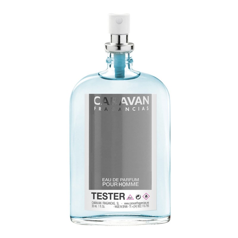 Tester 30ml caravan edp cro n 66 caballero gratis por la compra de 4 unid. de la fragancia correspondiente al tester