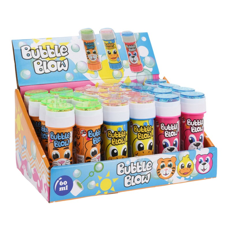 Pompero 60 ml colores surtidos, 24 uds