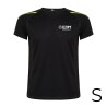 Camiseta deportiva negra talla-s roly