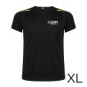 Camiseta deportiva negra talla-xl roly