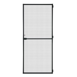 Puerta mosquitera abatible action antracita 100 x 210 cm