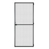 Puerta mosquitera abatible action antracita 100 x 210 cm