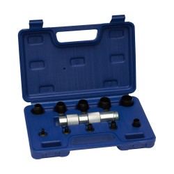 Juego de 10 sacabocados 3-20mm con mango, 11 piezas