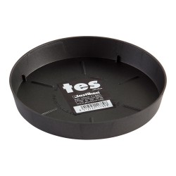 Plato de inyeccion para maceta tes ø14cm antracita plastiken