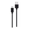 Cable usb-a a usb-c 1,2 m negro
