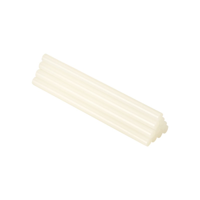 Barra de cola termofusible para uso universal translúcida, ø12 x 200 mm, blister 24 uds