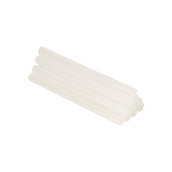 Barra de cola termofusible para uso universal translúcida, ø8 x 120 mm, blister 20 uds