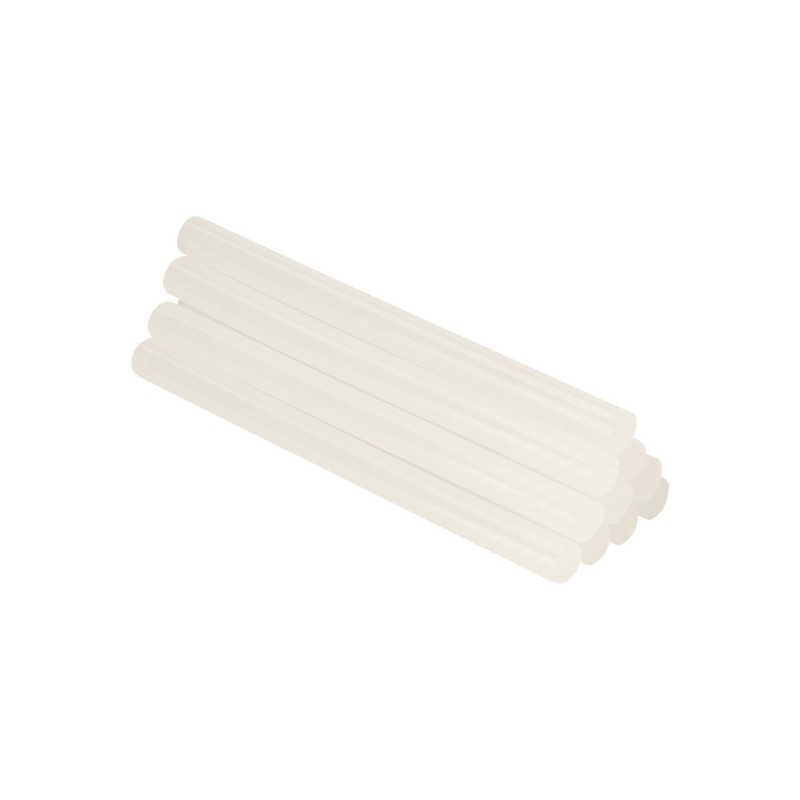 Barra de cola termofusible para uso universal translúcida, ø8 x 120 mm, blister 20 uds