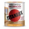 Barniz sintético decoración castaño brillante 750 ml