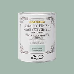 Rust-oleum chalky finish muebles verde provenzal 750 ml