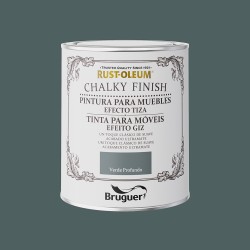 Rust-oleum chalky finish muebles verde profundo 750 ml
