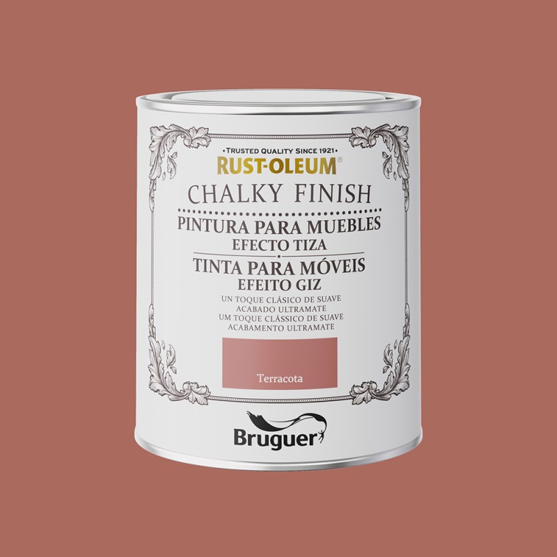 Rust-oleum chalky finish muebles terracota 750 ml
