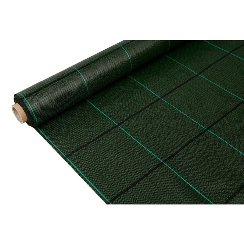 Malla antihierba 100 gr/m 2 x 25 m color verde