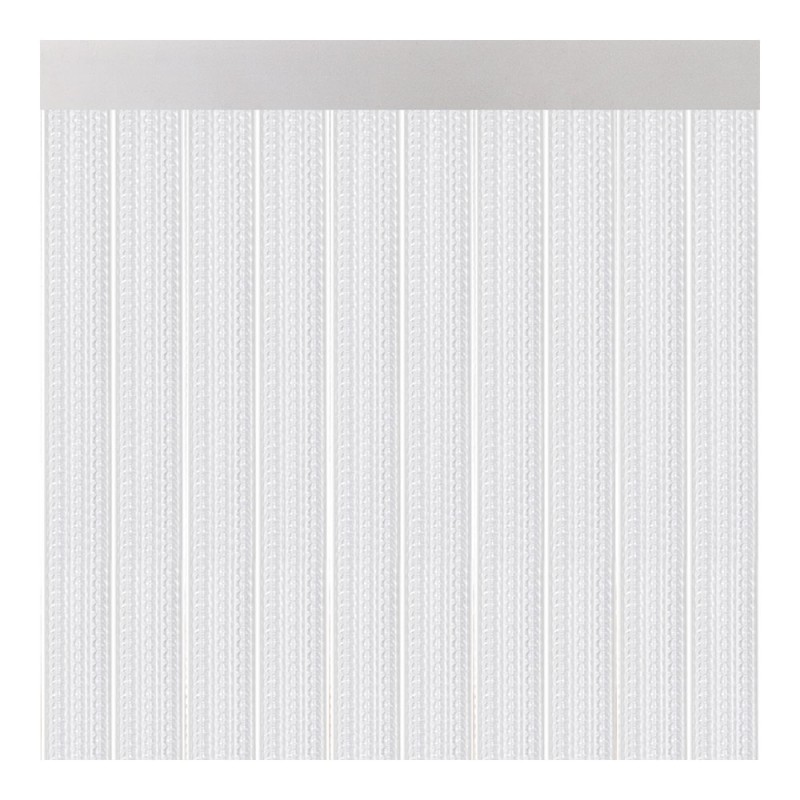 Cortina para puerta modelo "lisboa" color cristal 90x210cm m63580 acudam