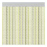 Cortina para puerta modelo "brescia" color amarillo 90x210cm m63166 acudam