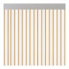 Cortina para puerta modelo "ferrara" transparente color miel 90x210cm m63112 acudam