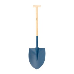 Pala punta con mango de muleta, para cavar y recoger escombros