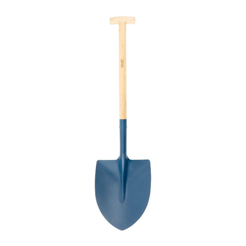 Pala punta con mango de muleta, para cavar y recoger escombros