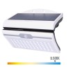 Aplique solar 6w 430lm 6.500k con sensor, color blanco