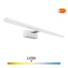 Lámpara led de pared o espejo 12 w 1.270 lm 4.000 k, luz día 60 x 12,8 x 5,10 cm