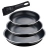 Set 3 sartenes click & cook ø18 / ø20 / ø24 cm