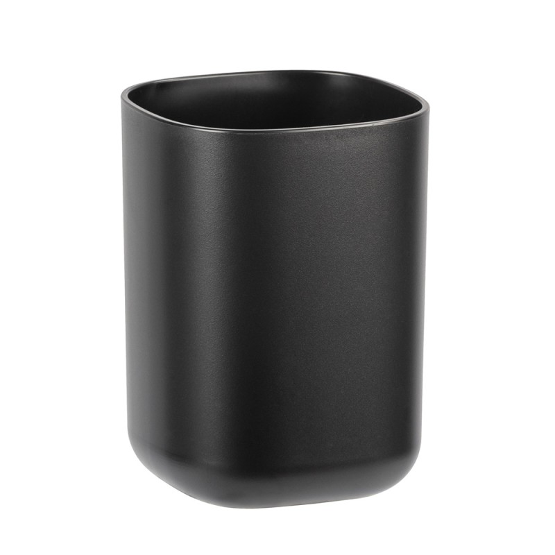 Vaso para cepillo de dientes davos negro mate