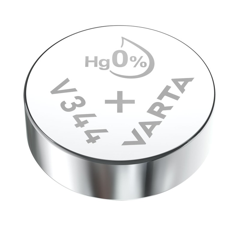 Micro pila de boton silver sr42 - v344 105 mah (blister 1 unid.) ø11,6x3,6mm