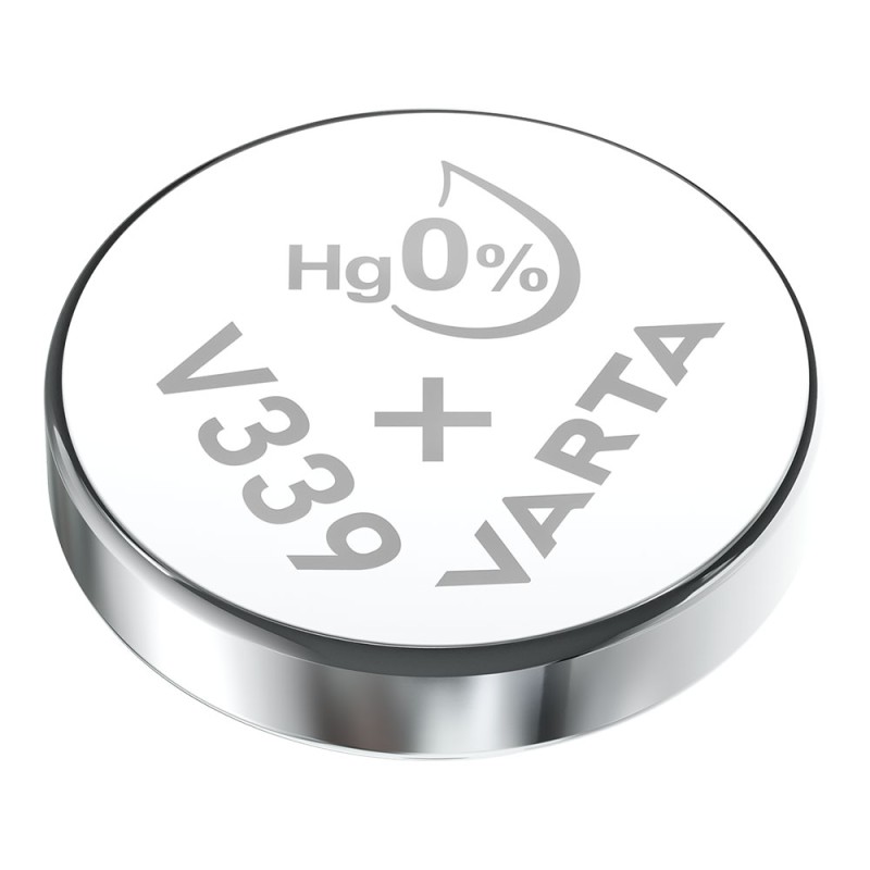 Micro pila de boton silver sr614sw - v339 12 mah (blister 1 unid.) ø6,8x1,45mm