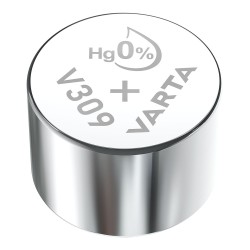 Micro pila de boton silver sr48 - v309 73mah (blister 1 unid.) ø7,9x5,4mm