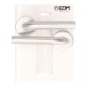 Juego roseta l curva 575 inox.