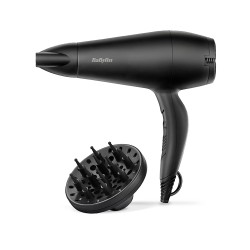 Secador de pelo con difusor negro smooth 2000 w