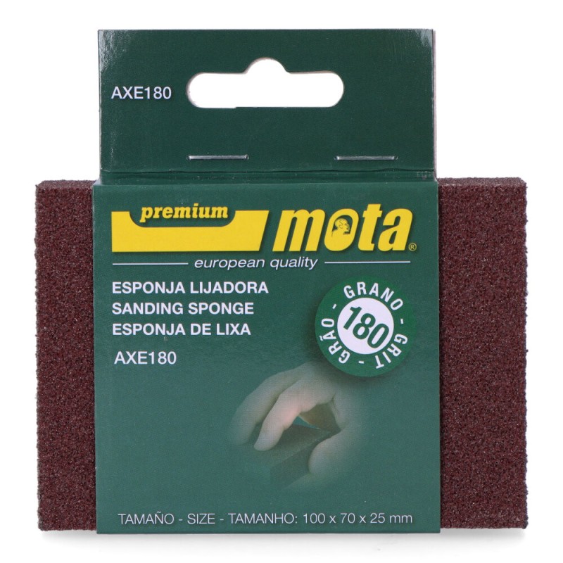 Esponja lijadora de aluminio grano 180